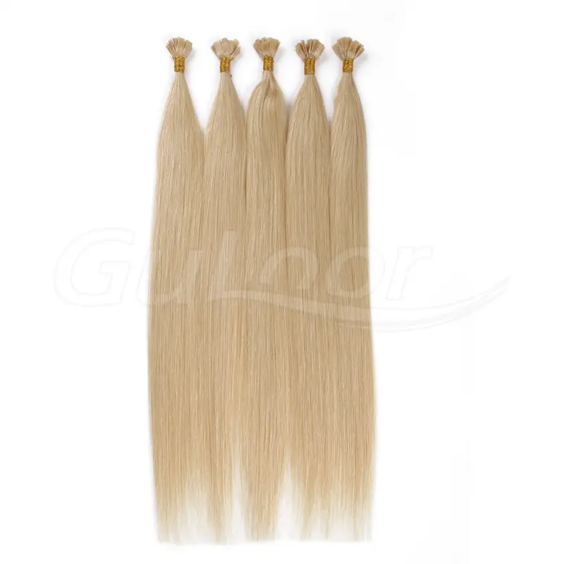 Flat Hair Wholesales 100% human Hair Extensions #613 Color